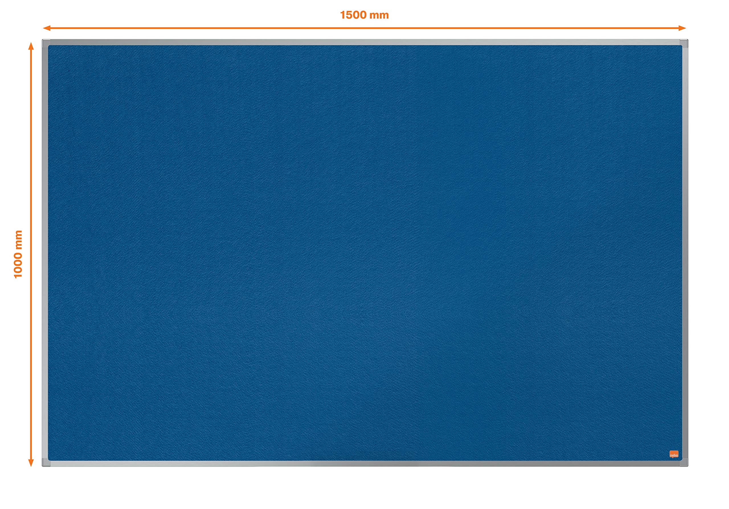 nobo-essence-tableau-d-affichage-feutre-1500-x-1000-mm-cadre-aluminium-bleu-1915 image 3