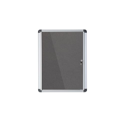 bi-office-enclore-extra-vitrine-d-affichage-int-rieur-feutre-gris-664-x-710-mm-6 image 6
