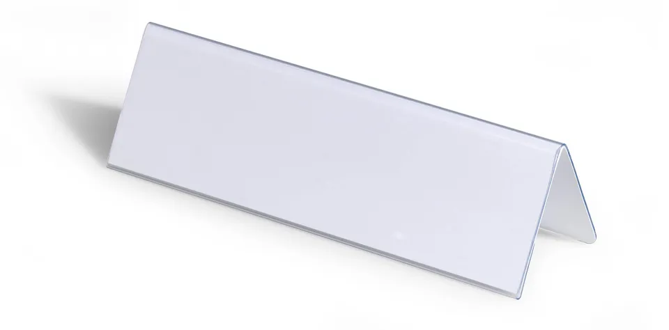 durable-805219-bo-te-de-25-porte-noms-de-table-chevalet-61-x-210-mm image 1