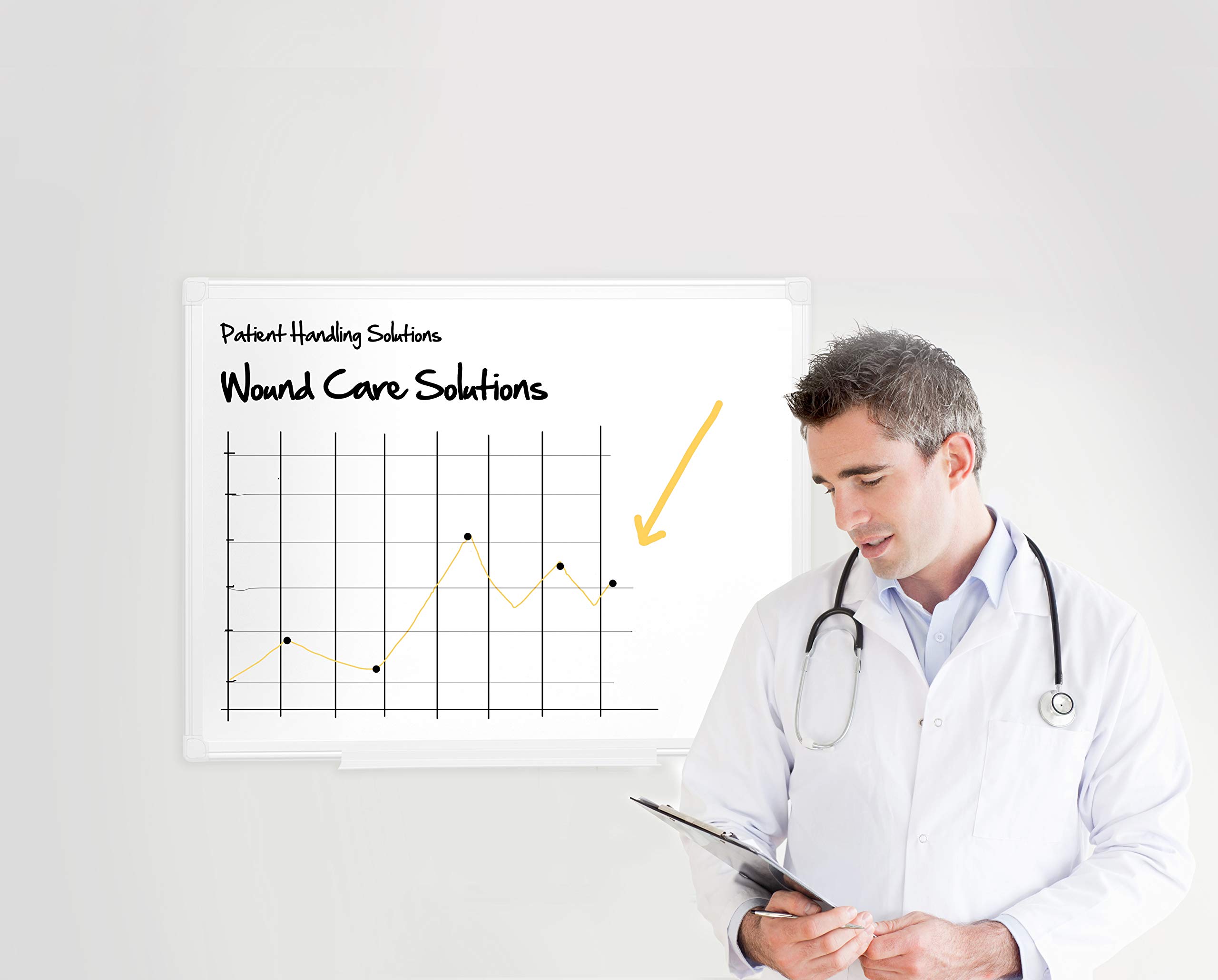 bi-office-maya-tableau-blanc-magn-tique-antimicrobien-60-x-45-cm-acier-laqu-cadr image 4