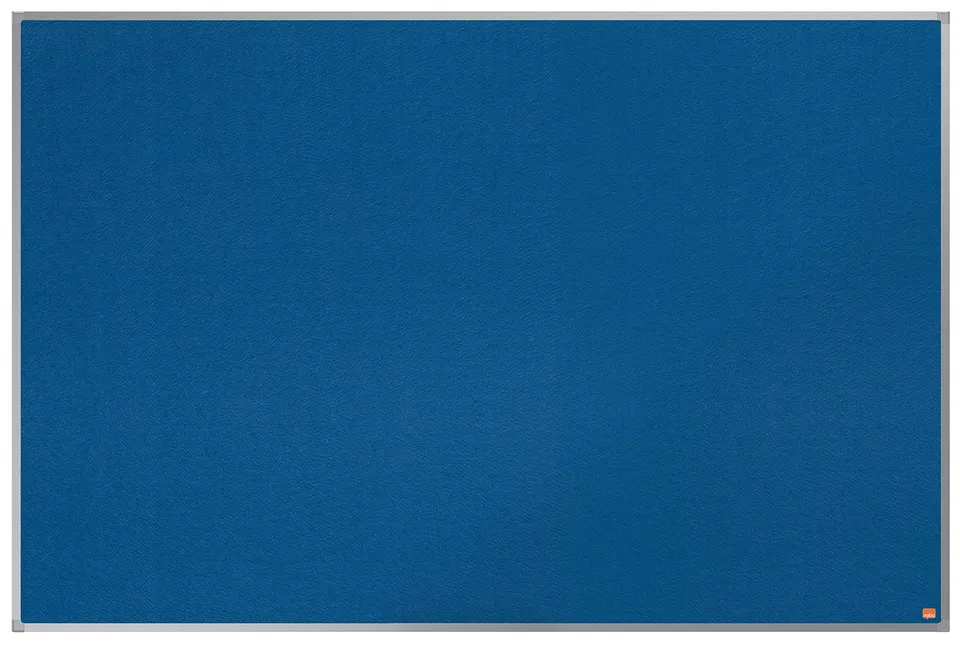 nobo-essence-tableau-d-affichage-feutre-1500-x-1000-mm-cadre-aluminium-bleu-1915 image 1