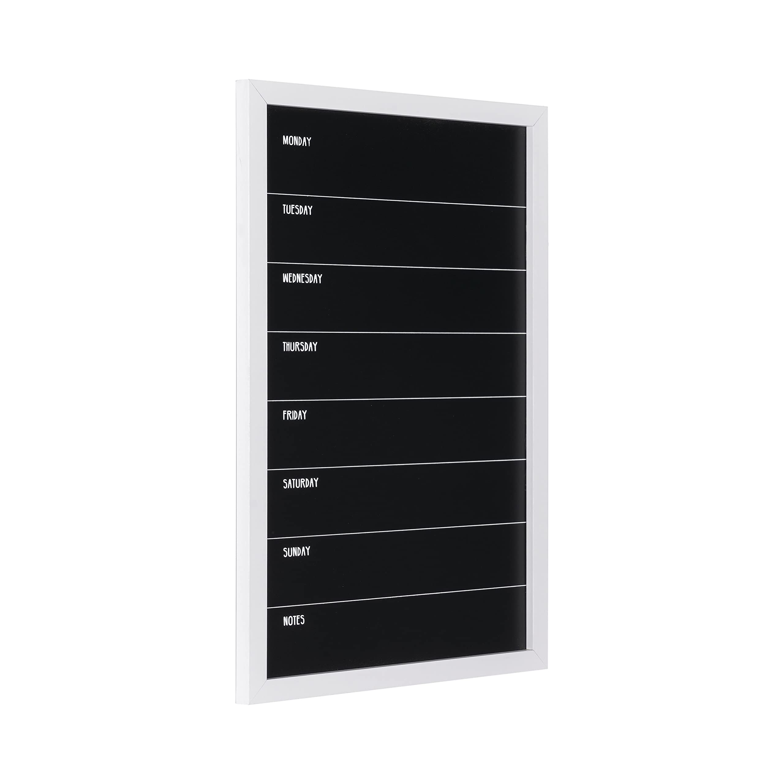 bi-office-maya-tableau-noir-craie-40-x-60-cm-cadre-mdf-blanc image 3