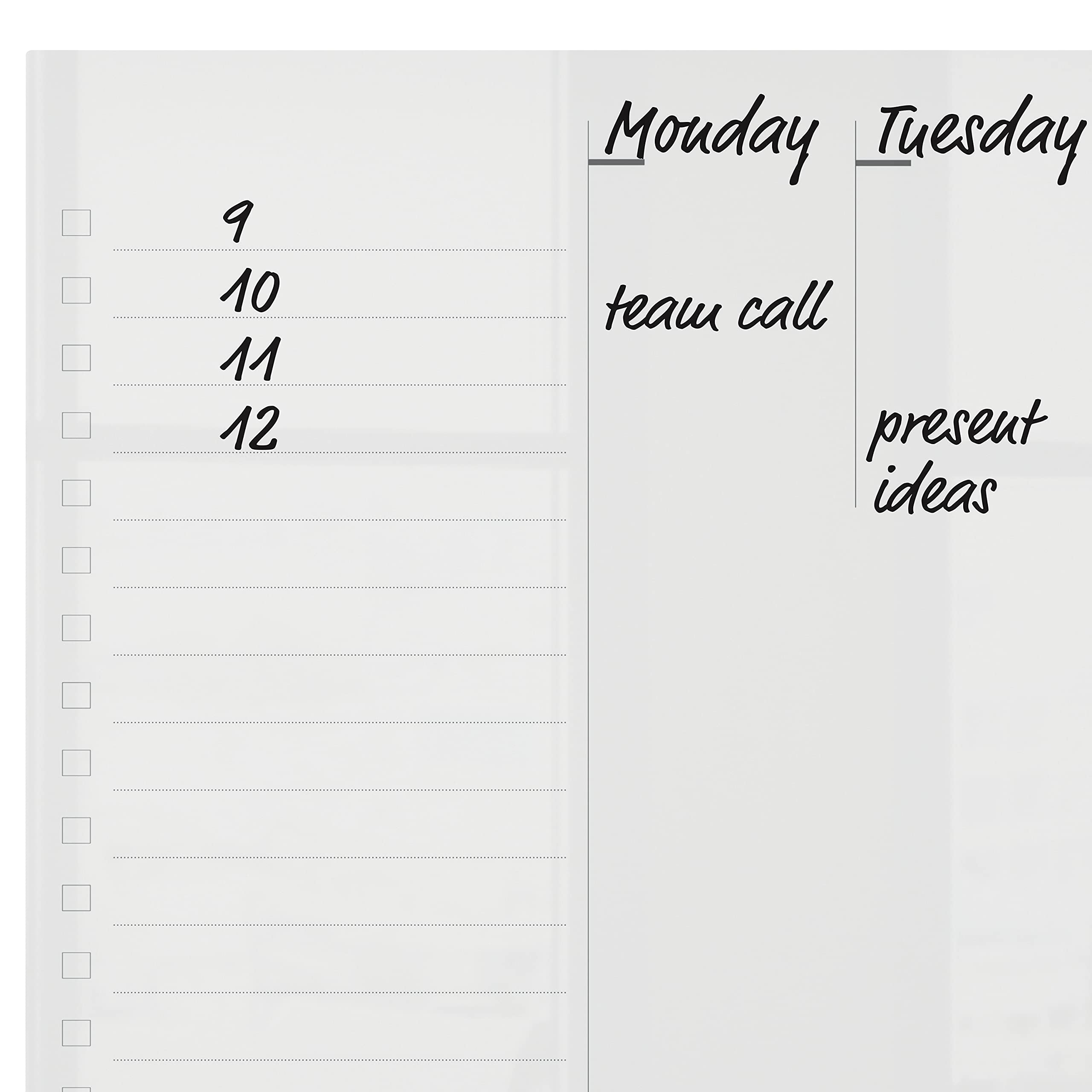 nobo-essence-mini-tableau-agenda-semainier-transparent-acrylique-a3-297-x-420-mm image 6