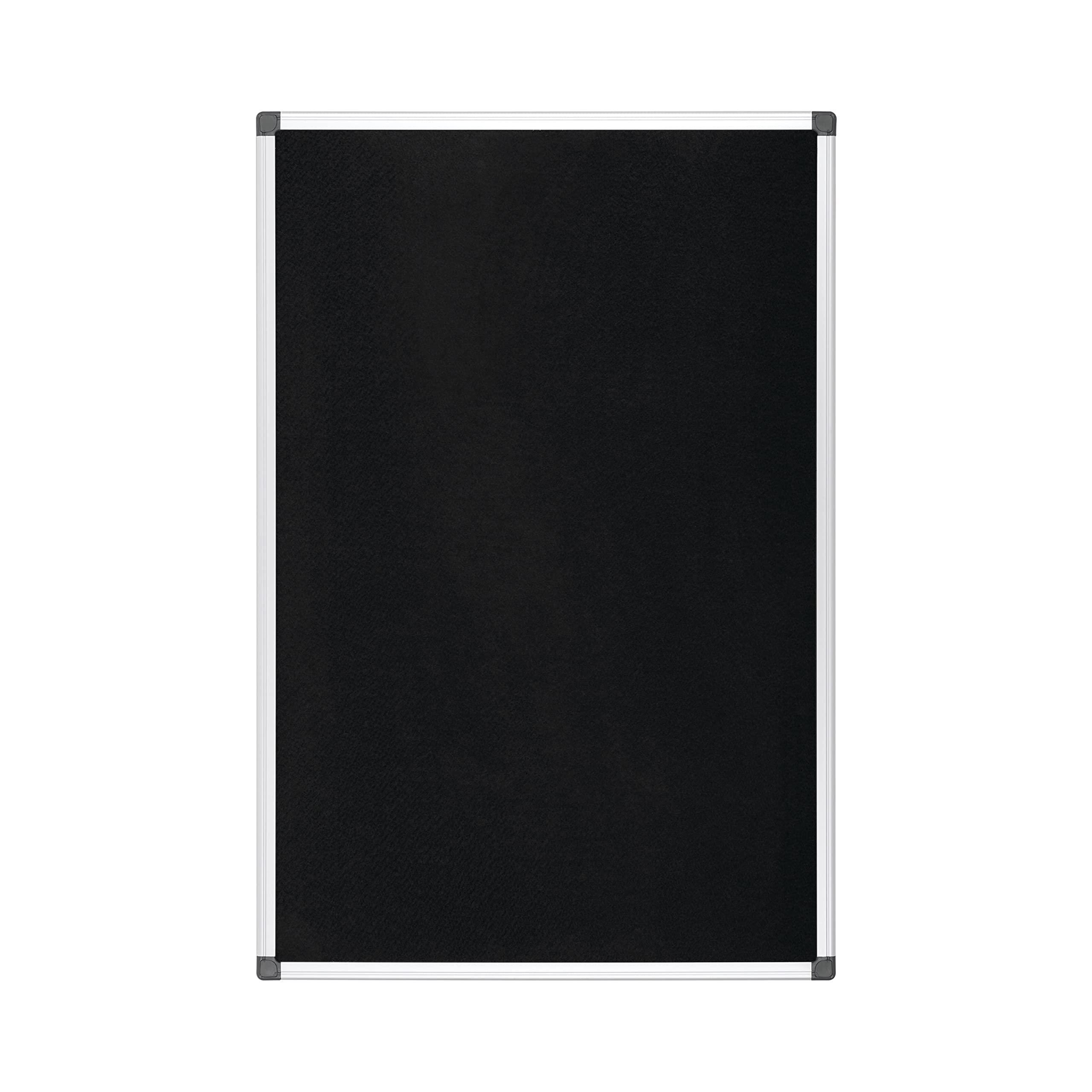 bi-office-maya-tableau-d-affichage-feutre-noir-90-x-60-cm-cadre-aluminium image 2