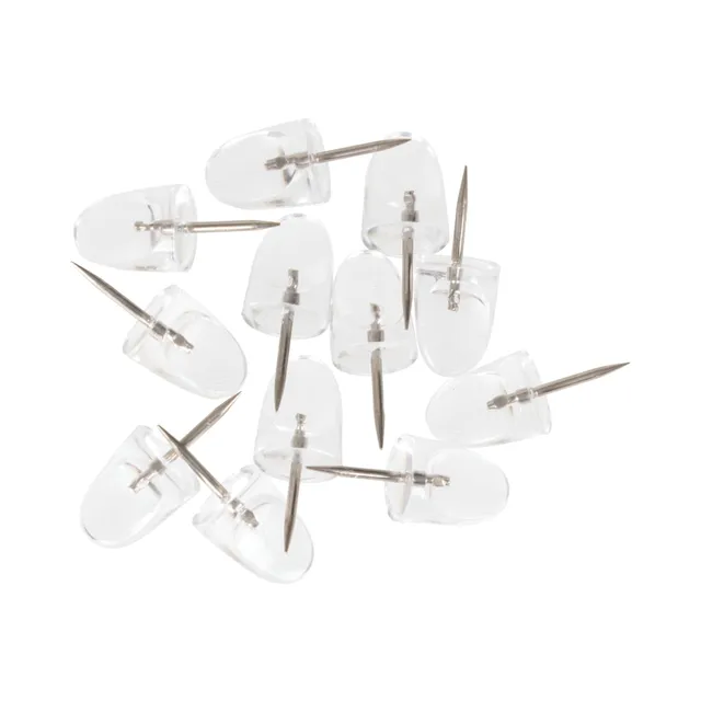 bi-office-set-de-50-mini-punaises-transparentes-pour-li-ge-et-feutre image 1