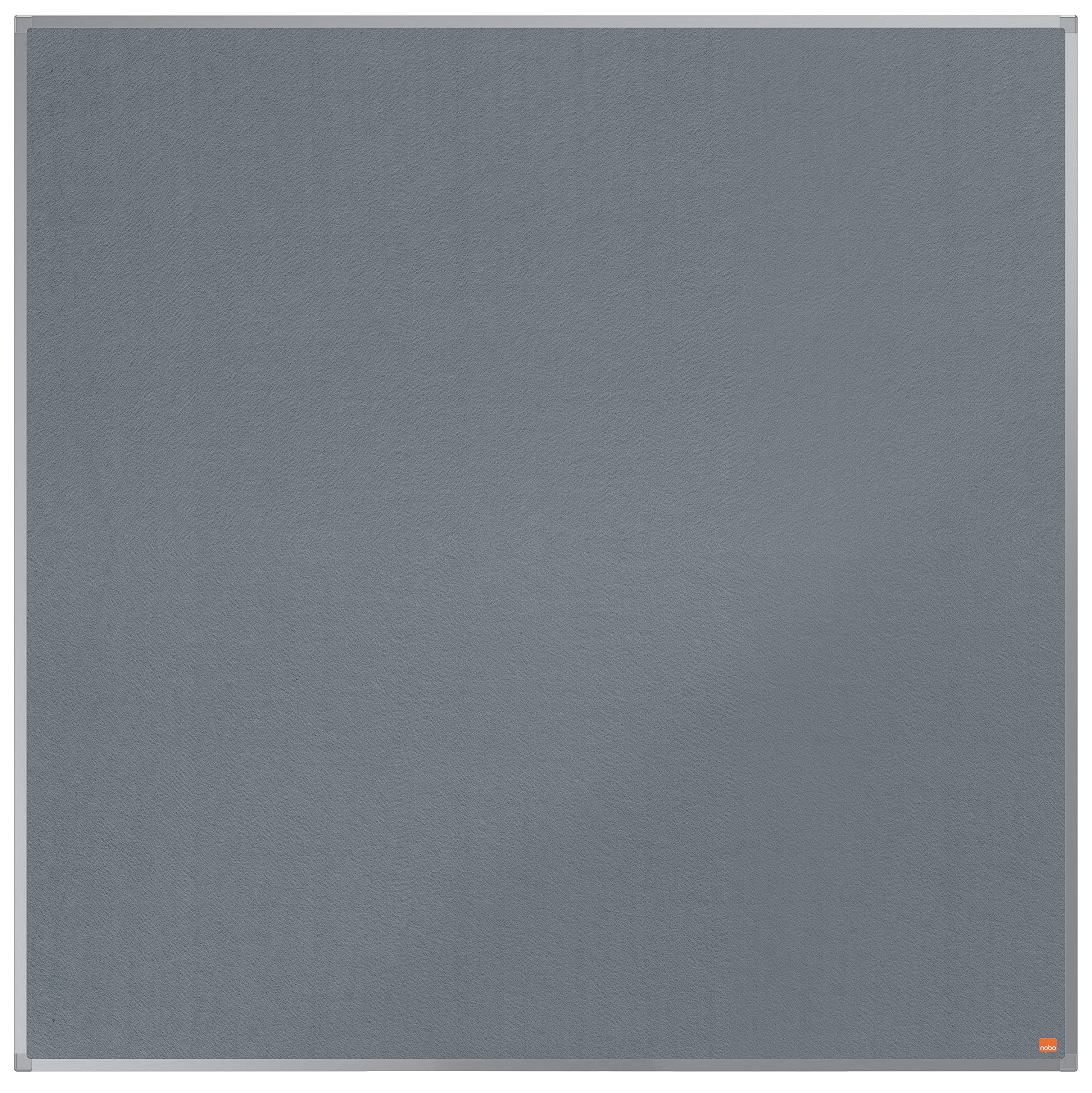nobo-essence-tableau-d-affichage-feutre-1200-x-1200-mm-cadre-aluminium-gris-1915 image 1