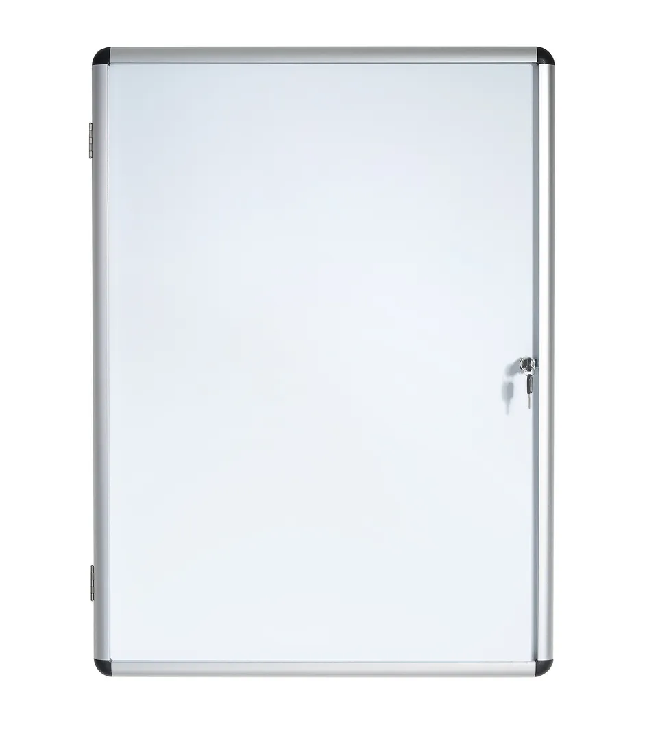 bi-office-enclore-vitrine-d-affichage-int-rieur-verrouillable-tableau-blanc-magn image 1