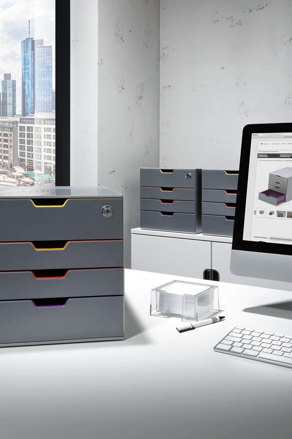 durable-module-de-classement-varicolor-4-safe-verrouillable-760627 image 2
