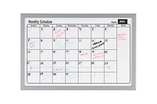 bi-office-tableau-magn-tique-planning-mensuel-cadre-effet-bois-gris image 6