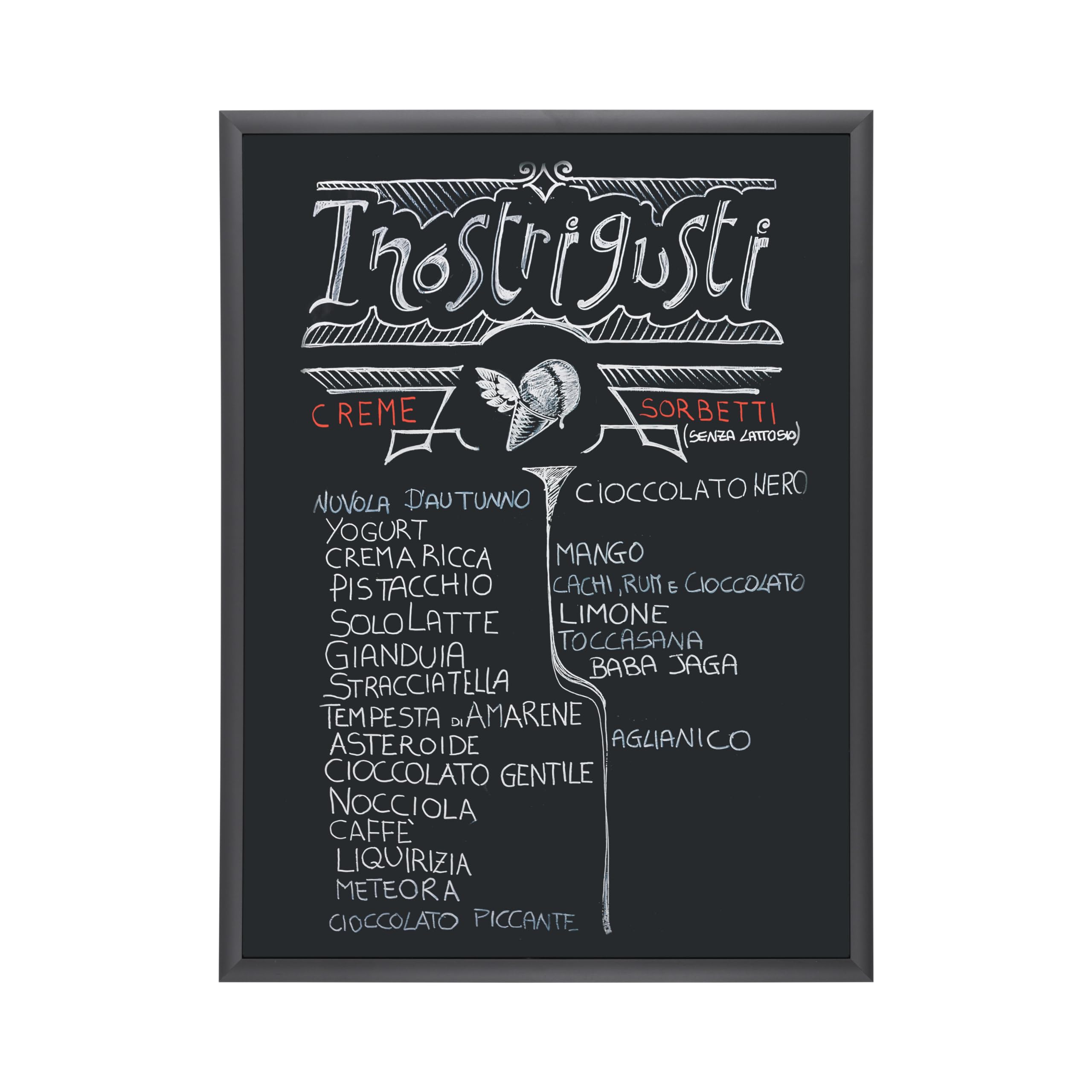 bi-office-classic-tableau-noir-craie-60-x-45-cm-cadre-noir image 1