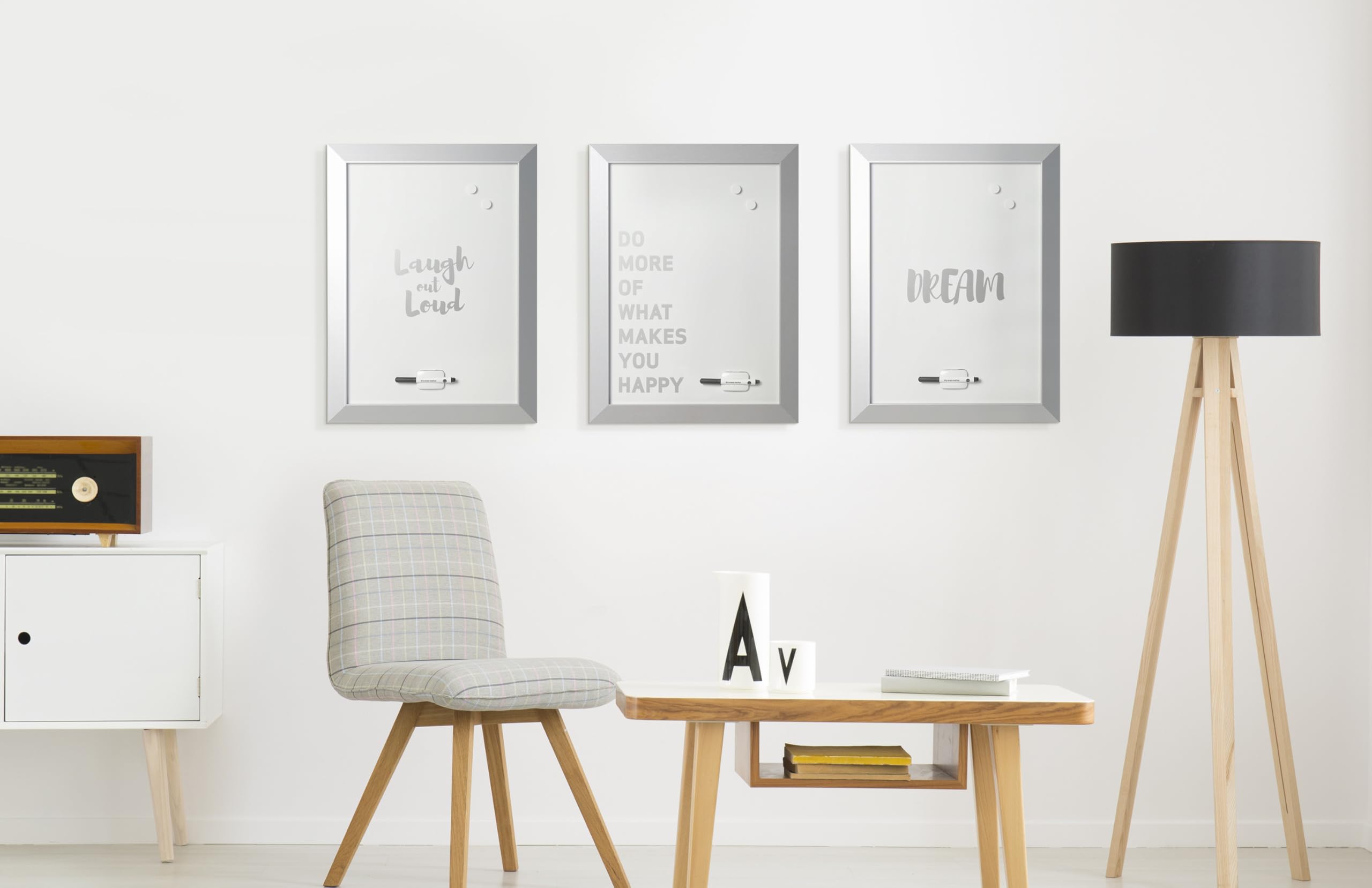 bi-office-tableau-blanc-kamashi-45x60-cm-magn-tique-effa-able-cadre-mdf-argent image 6