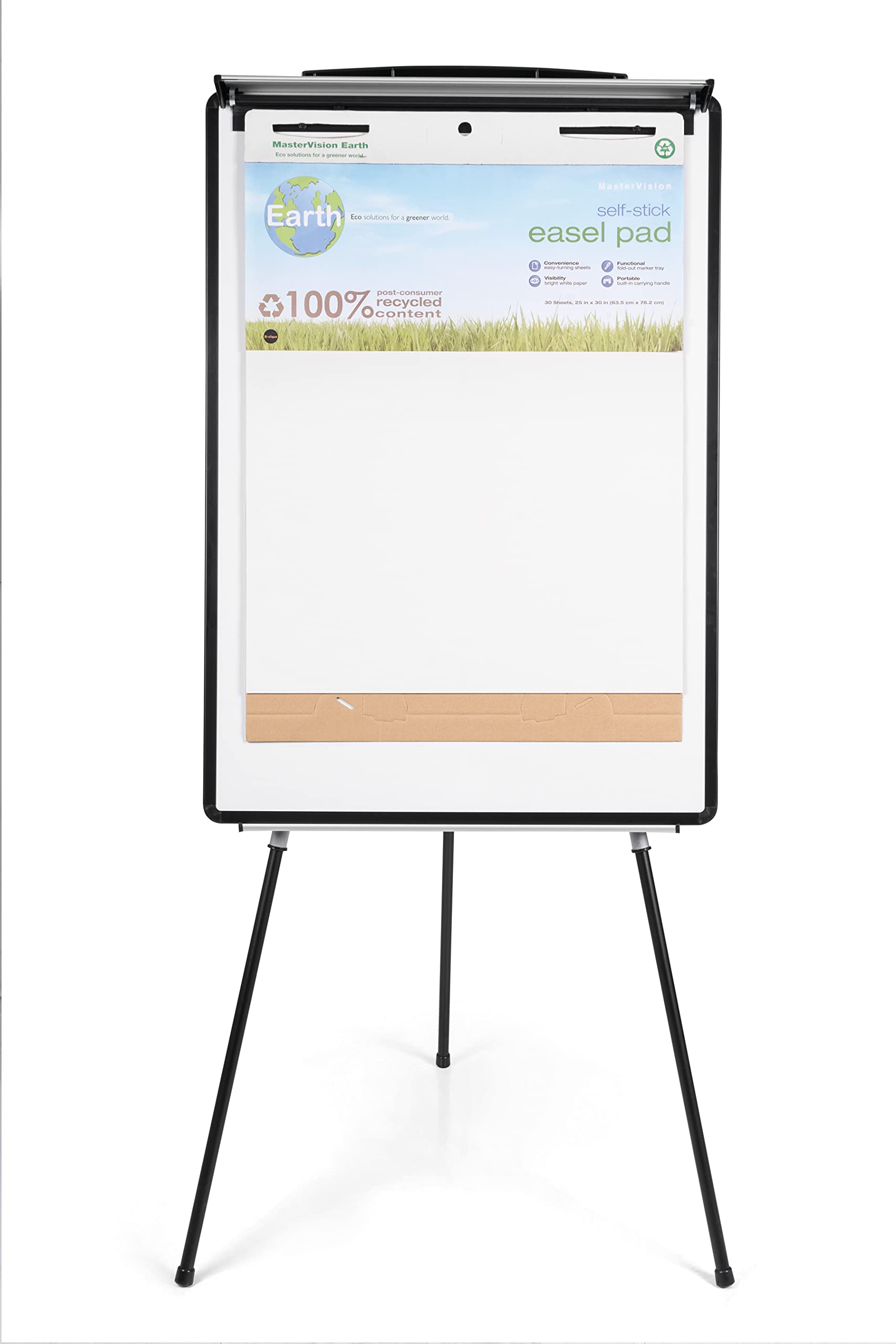 bi-office-design-chevalet-de-conf-rence-tr-pied-magn-tique-70x100-cm-noir-avec-b image 3