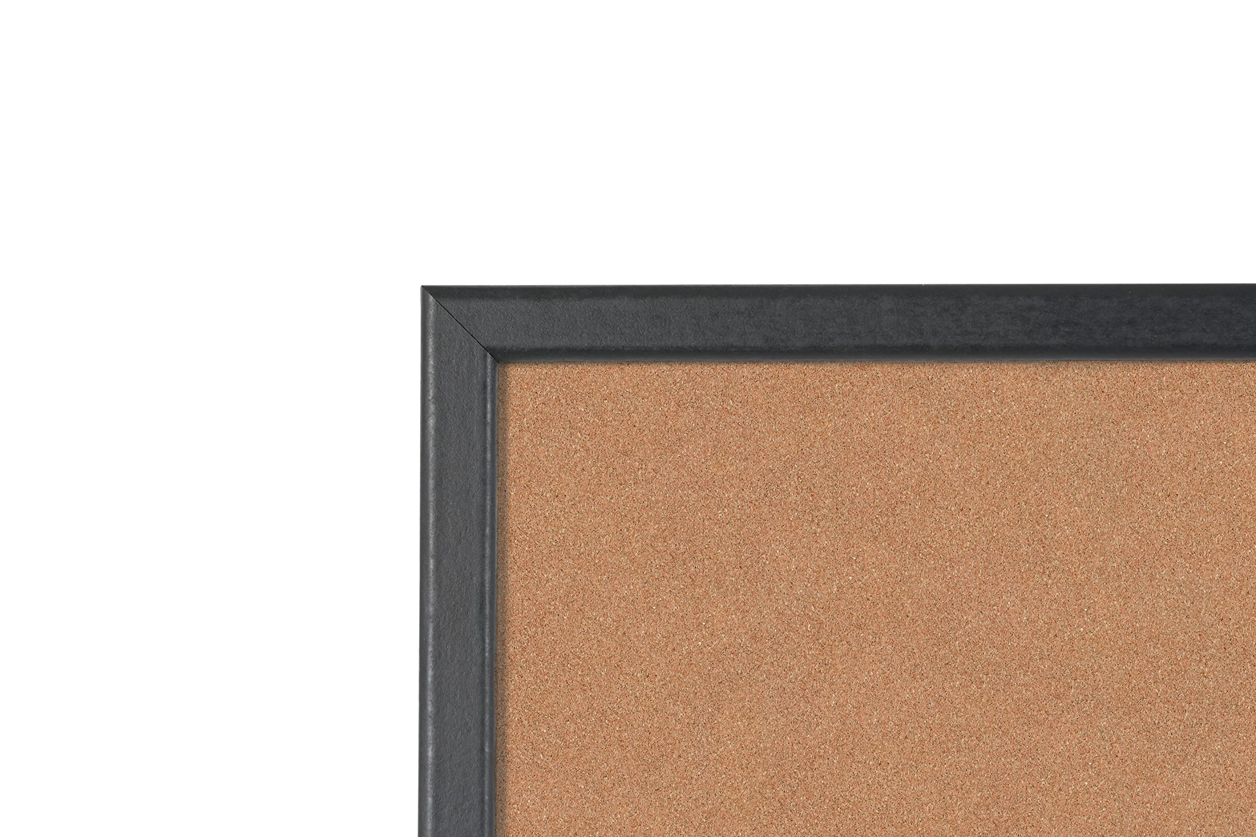 bi-office-basic-tableau-d-affichage-en-li-ge-avec-cadre-en-mdf-noir-60-x-40-cm image 3