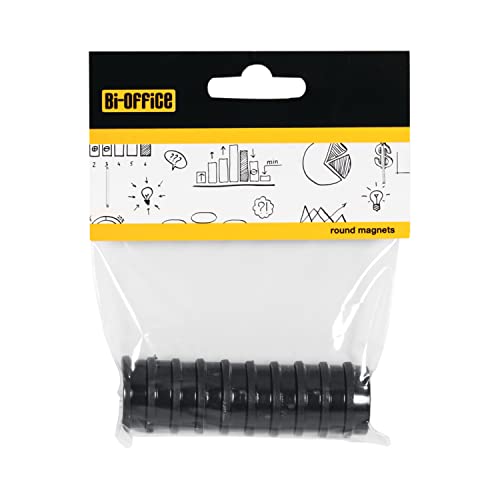 bi-office-lot-de-10-aimants-ronds-25-mm-noirs-pour-tableau-blanc image 4