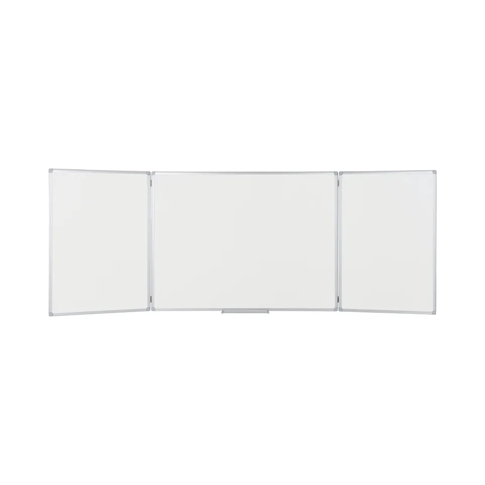 bi-office-earth-tableau-blanc-triptyque-magn-tique-maill-90-x-60-cm-ferm-180-x-6 image 1