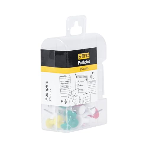 bi-office-lot-de-25-pingles-transparentes-t-te-ronde-pour-panneau-li-ge image 6