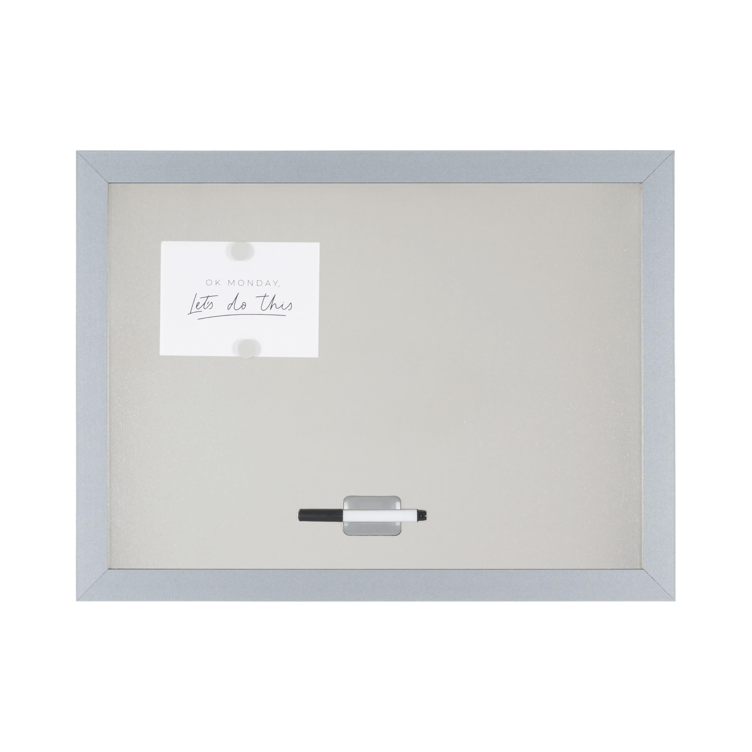 bi-office-blokko-tableau-blanc-magn-tique-argent-60-x-45-cm image 1