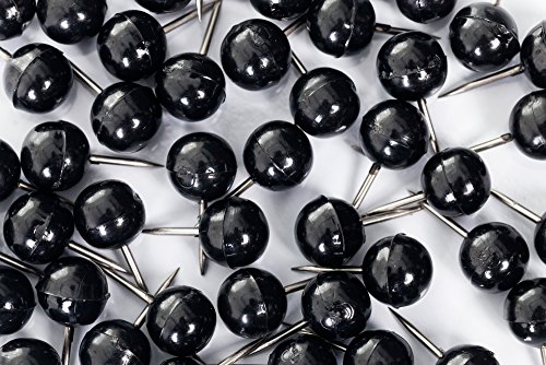bi-office-lot-de-50-punaises-t-te-ronde-noires image 8