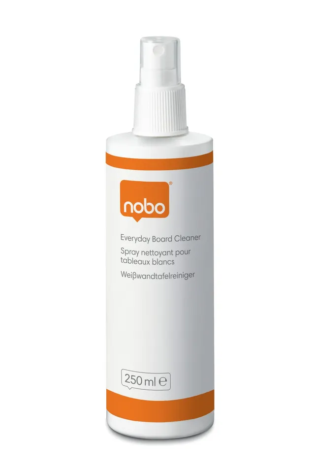 nobo-1901435-spray-nettoyant-quotidien-pour-tableaux-blancs-bouteille-250-ml image 1