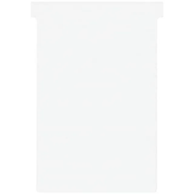 nobo-lot-de-100-fiches-t-indice-4-blanches-2004002-pour-planning image 1