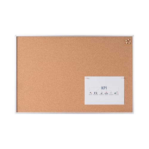 bi-office-maya-new-generation-tableau-d-affichage-en-li-ge-90-x-60-cm-naturel-ca image 7