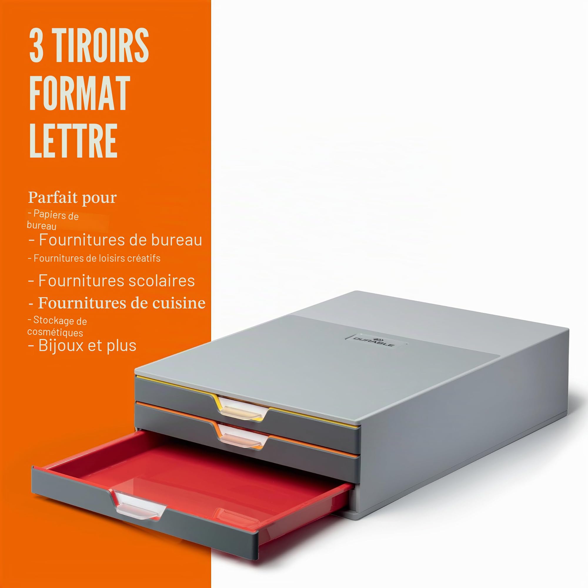 durable-varicolor-3-module-de-classement-3-tiroirs-a4-280-x-95-x-356-mm-multicol image 4