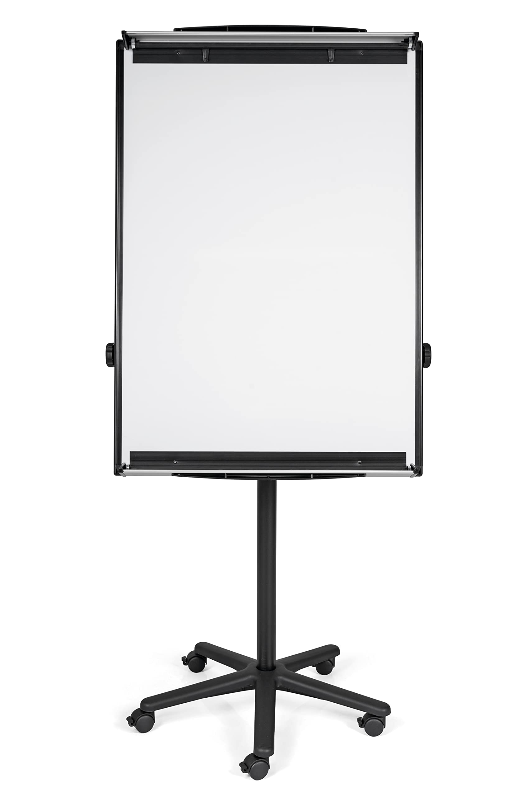 bi-office-design-chevalet-de-conf-rence-mobile-magn-tique-noir-70-x-100-cm image 5