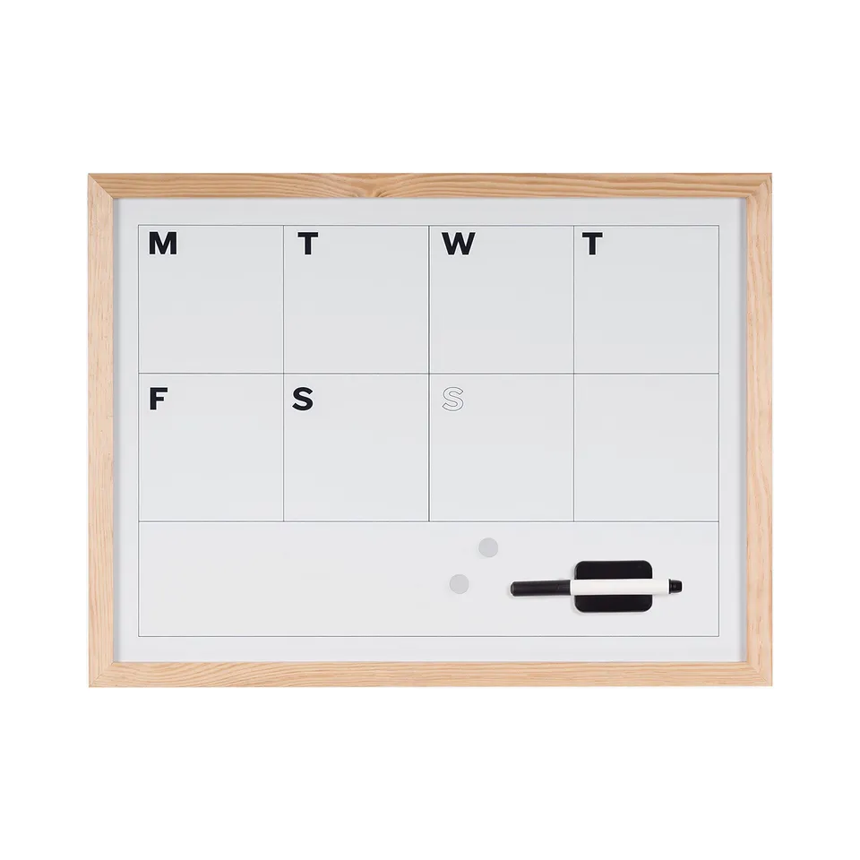 bi-office-maya-planning-hebdomadaire-magn-tique-effa-able-90-x-60-cm-cadre-pin image 1
