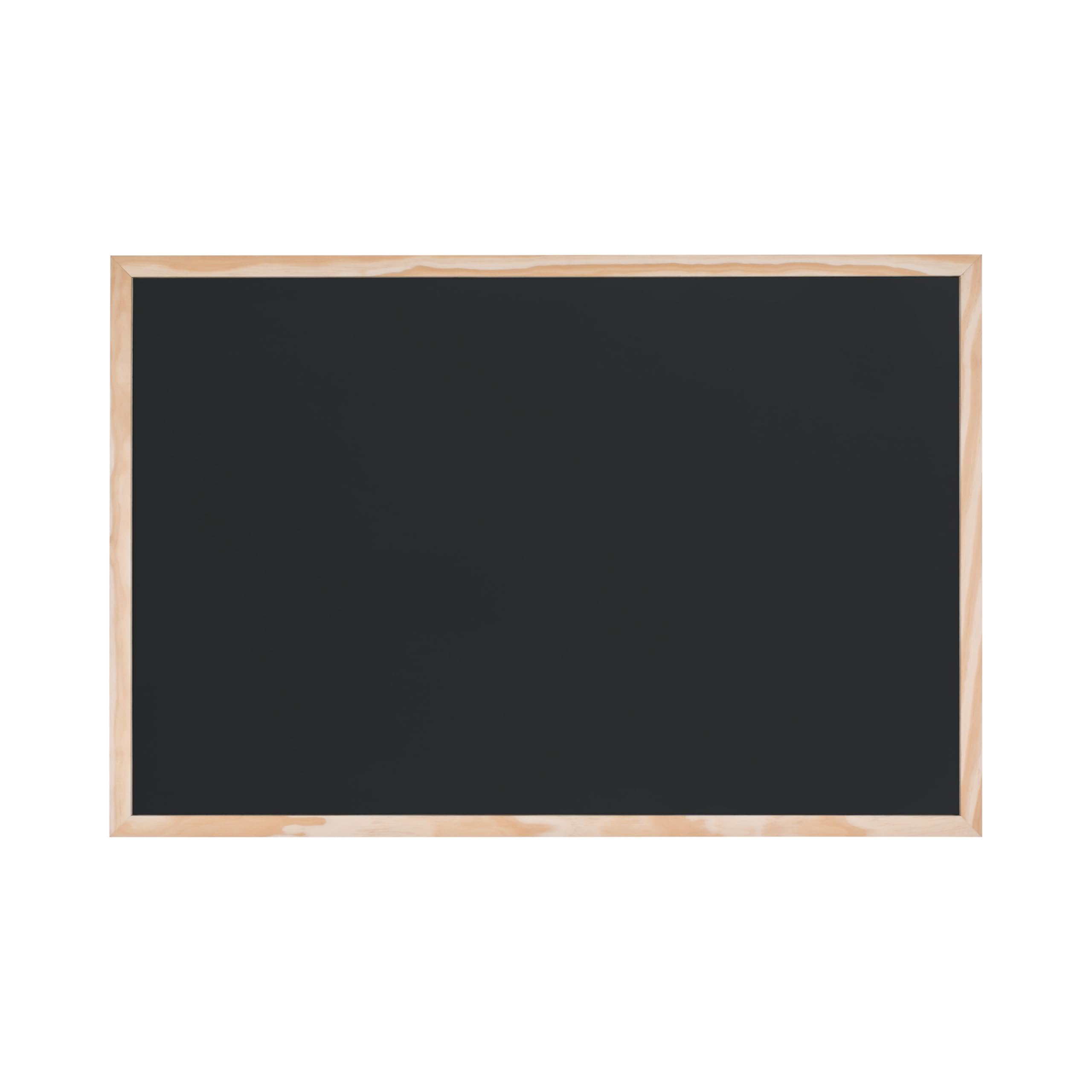 bi-office-optimum-tableau-noir-45-x-30-cm-surface-non-magn-tique-cadre-pin-natur image 2