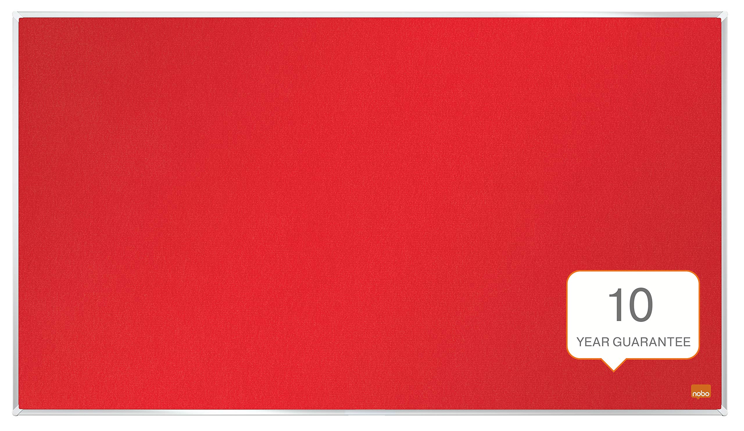 nobo-impression-pro-tableau-d-affichage-feutre-widescreen-710x400mm-rouge image 2