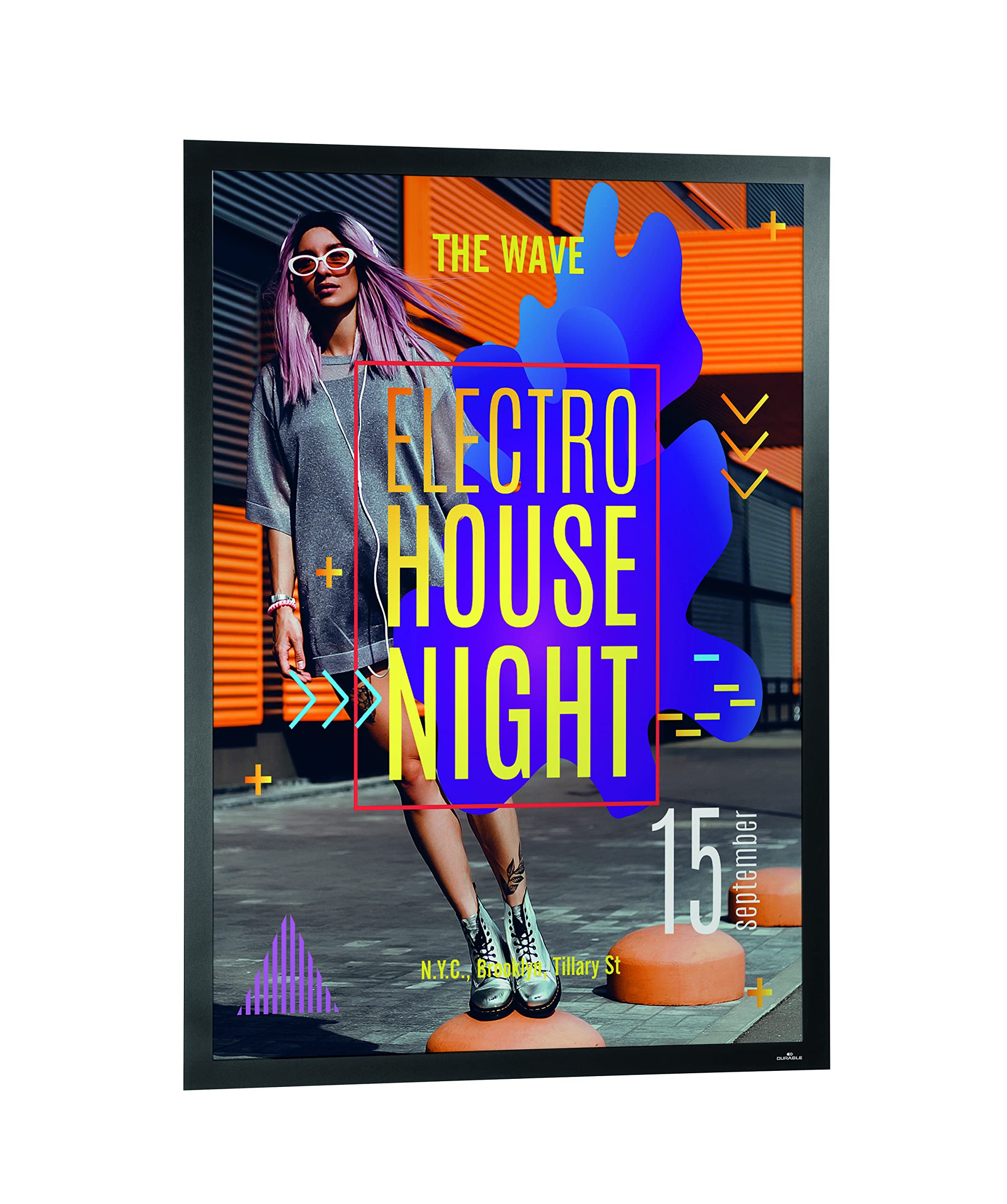 durable-duraframe-poster-505401-cadre-d-affichage-adh-sif-50-x-70-cm-noir image 4