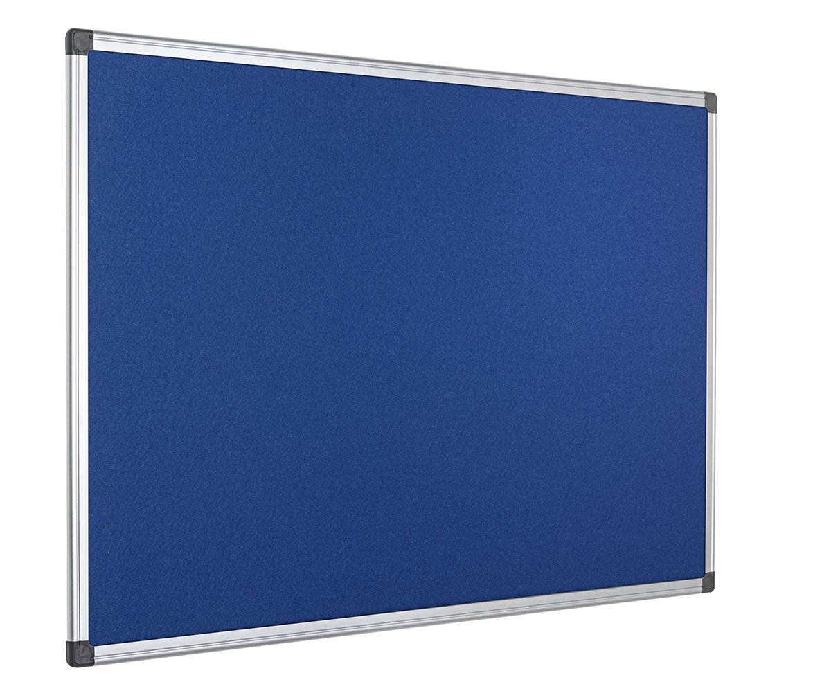 bi-office-maya-tableau-d-affichage-en-feutre-bleu-60x45-cm-cadre-aluminium image 1