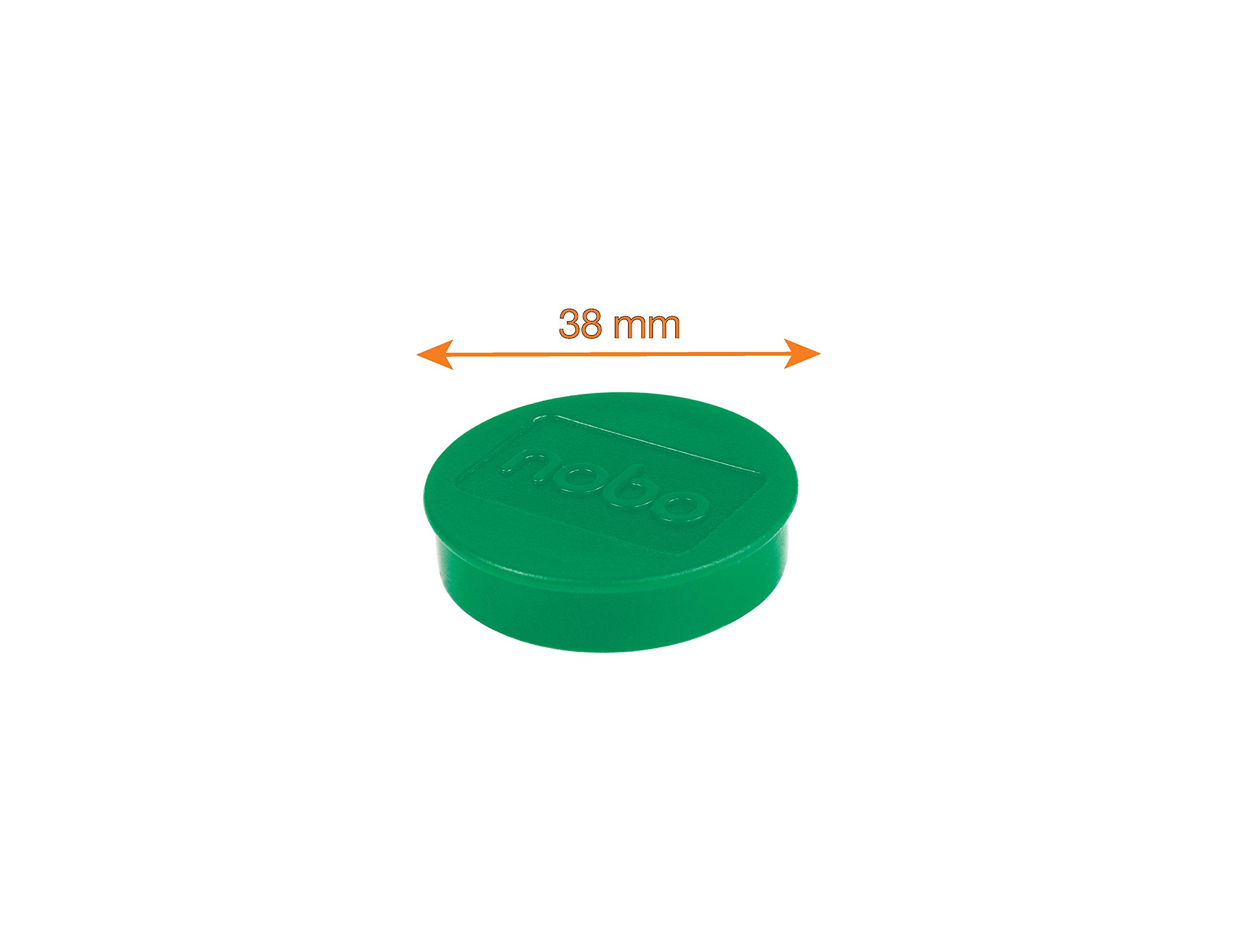 nobo-aimants-tableau-blanc-38-mm-vert-lot-de-10-1915317 image 3