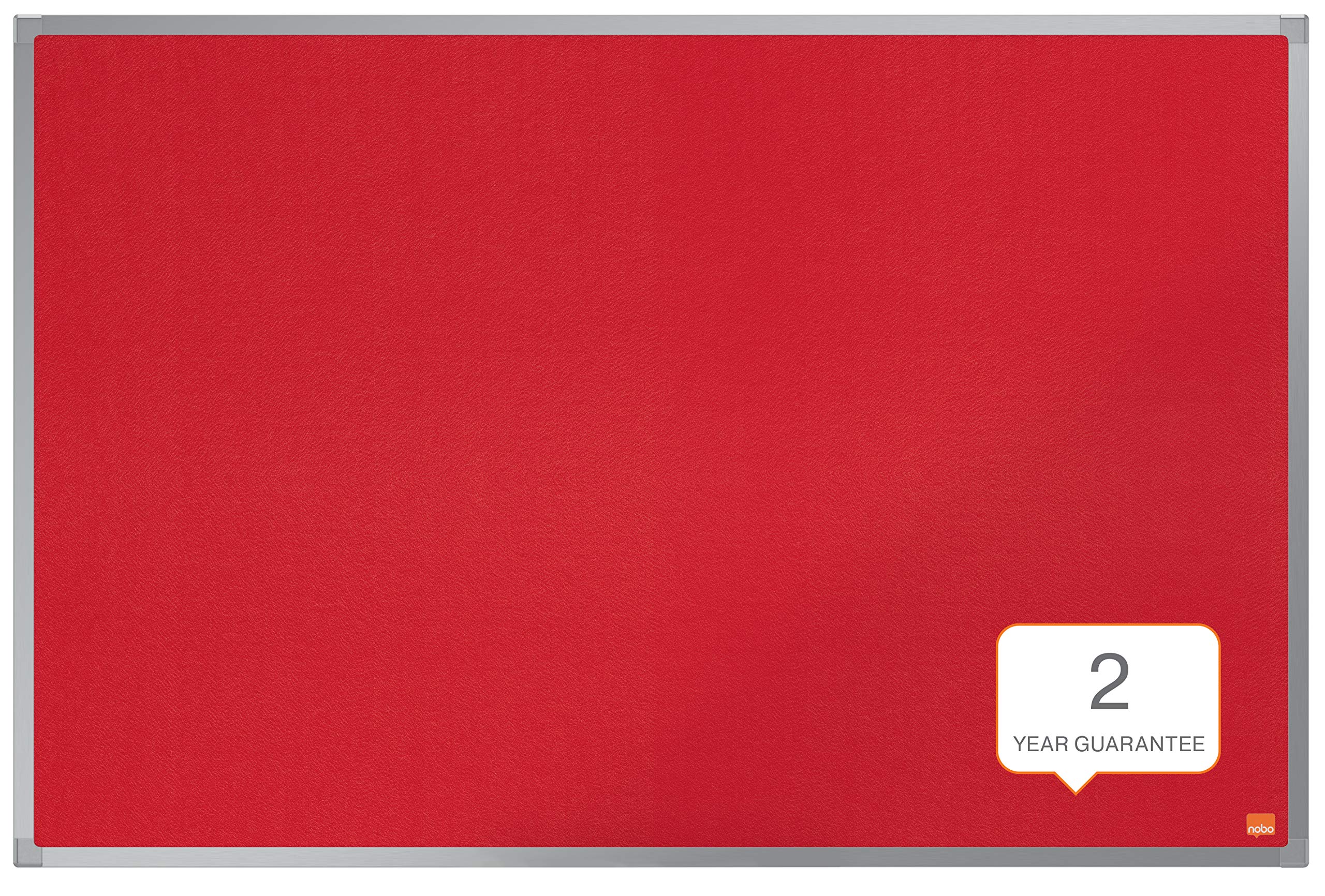 nobo-essence-tableau-d-affichage-feutre-900x600-mm-cadre-aluminium-rouge image 2