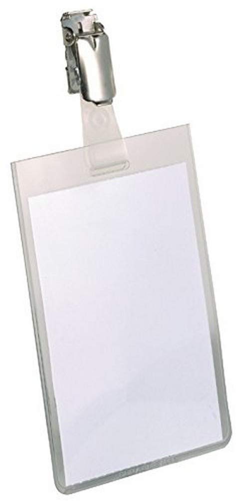 durable-porte-badge-rigide-ferm-90-x-60-mm-pvc-blanc-avec-bristol image 2