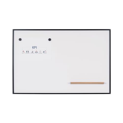 bi-office-new-generation-a9-tableau-blanc-magn-tique-90x60cm-acier-laqu-cadre-al image 7