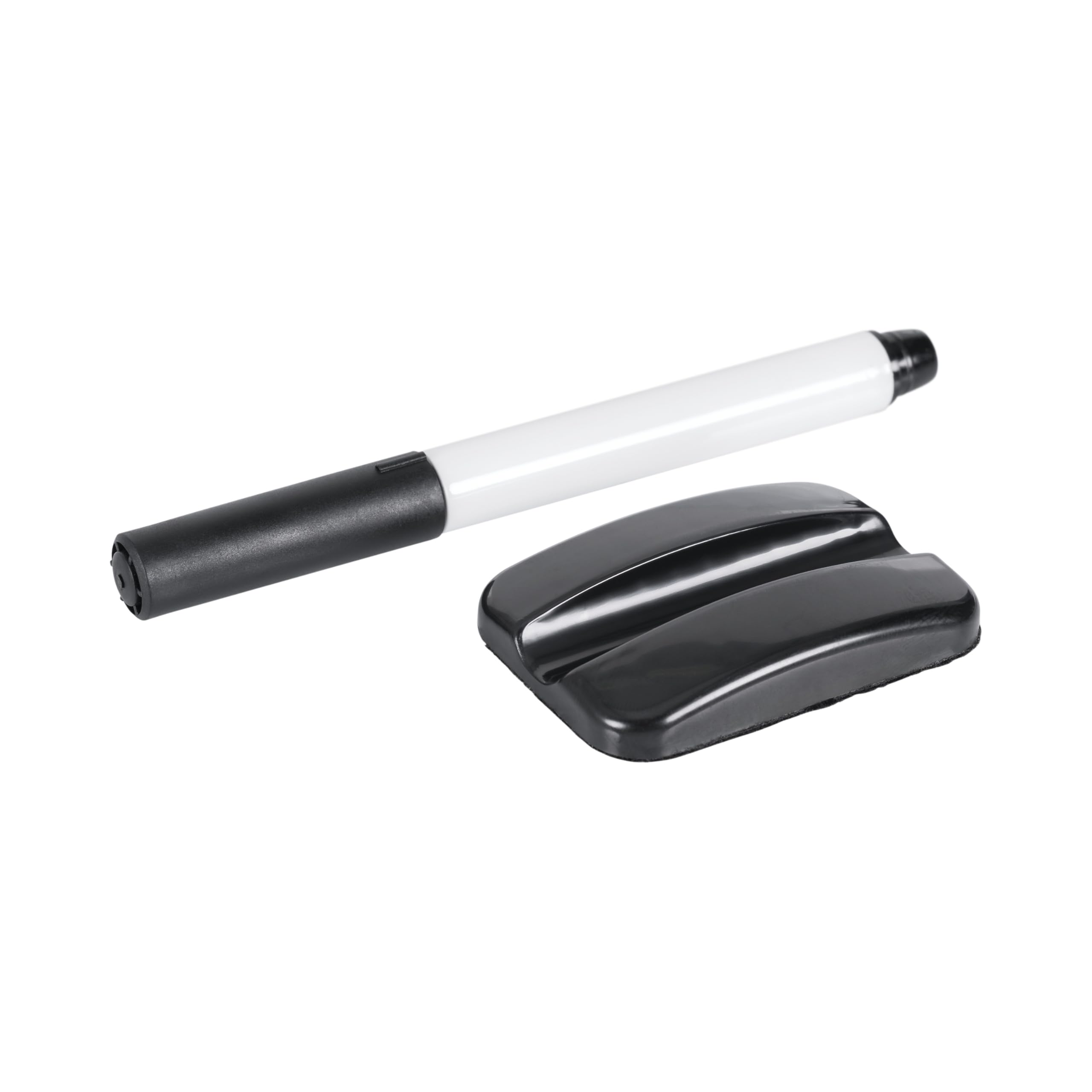 bi-office-marqueur-tableau-blanc-noir-magn-tique-avec-effaceur-130-x-40-mm image 4