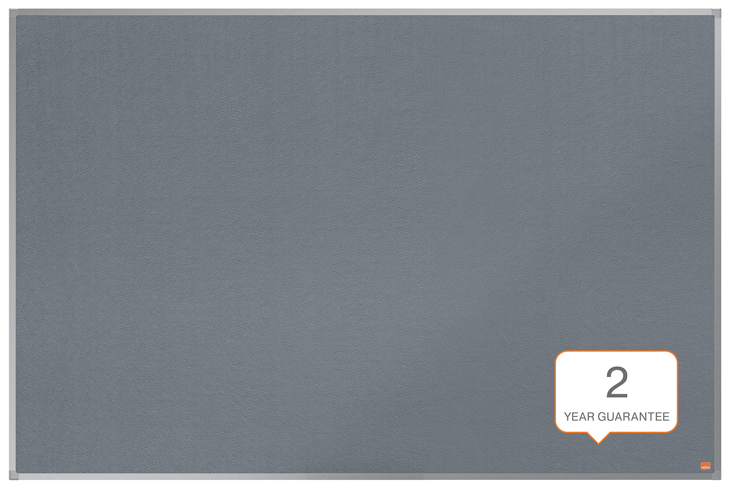 nobo-essence-tableau-d-affichage-feutre-1500-x-1000-mm-cadre-aluminium-gris-1915 image 2