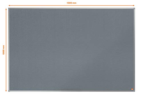 nobo-essence-tableau-d-affichage-feutre-1500-x-1000-mm-cadre-aluminium-gris-1915 image 8