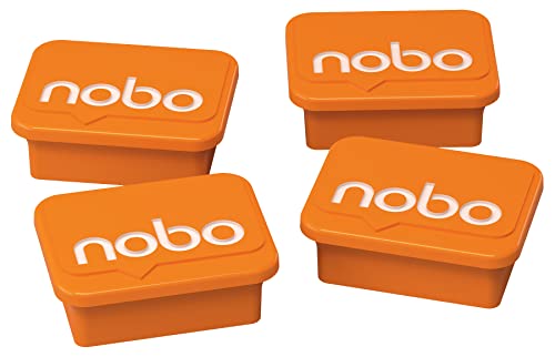 nobo-aimants-plastique-pour-tableau-blanc-18-x-22-mm-lot-de-4-orange-1905327 image 8