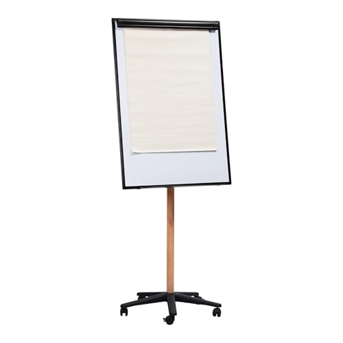 bi-office-essence-chevalet-de-conf-rence-mobile-magn-tique-cadre-alu-noir-et-boi image 8