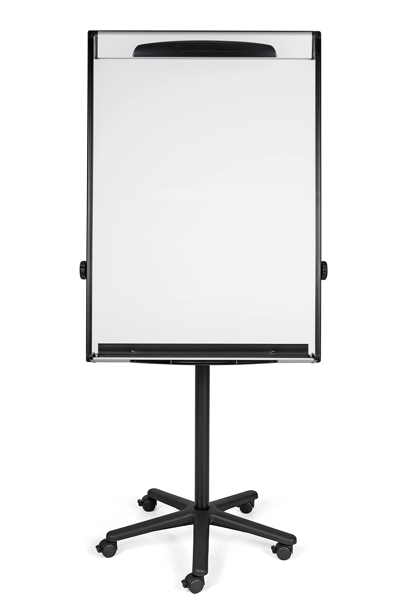 bi-office-design-chevalet-de-conf-rence-mobile-magn-tique-noir-70-x-100-cm image 4