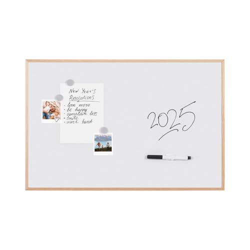 bi-office-new-basic-tableau-blanc-magn-tique-cadre-bois-pin-585-x-385-mm-naturel image 8