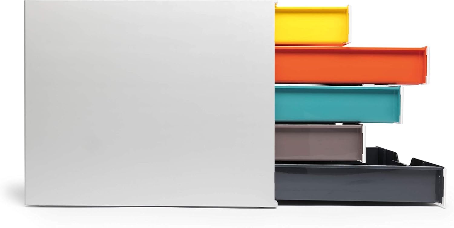 durable-varicolor-mix-10-module-de-classement-5-tiroirs-a4-multicolore-abs image 6