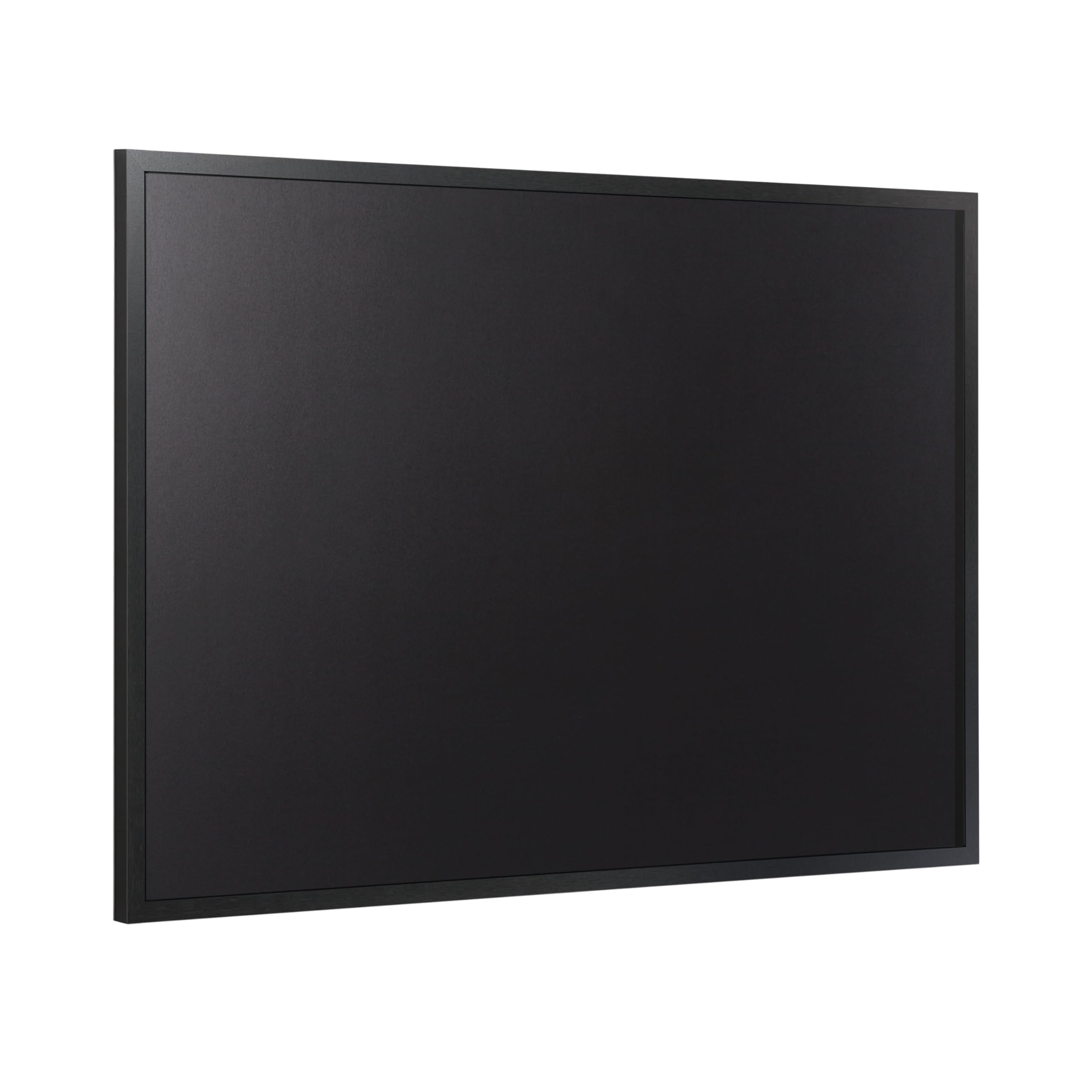 bi-office-basic-tableau-noir-60-x-40-cm-surface-noire-non-magn-tique-cadre-mdf-n image 3