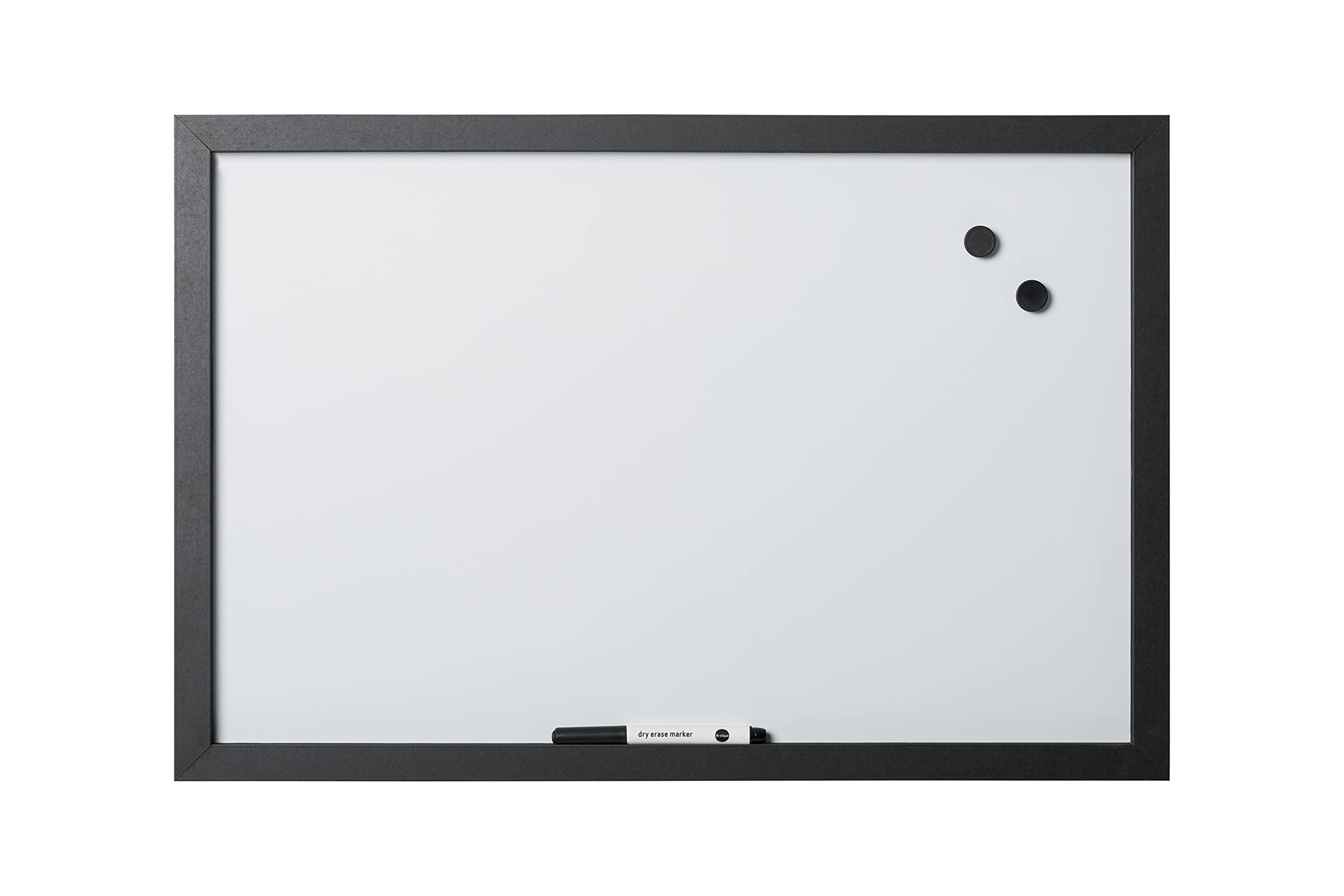 bi-office-optimum-tableau-blanc-magn-tique-effa-able-sec-60-x-45-cm-cadre-mdf-fi image 1