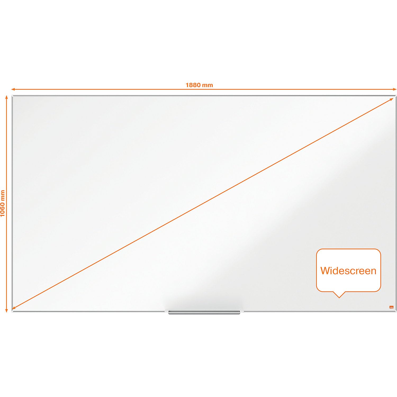 nobo-impression-pro-tableau-blanc-magn-tique-nano-clean-widescreen-1880x1060mm image 4