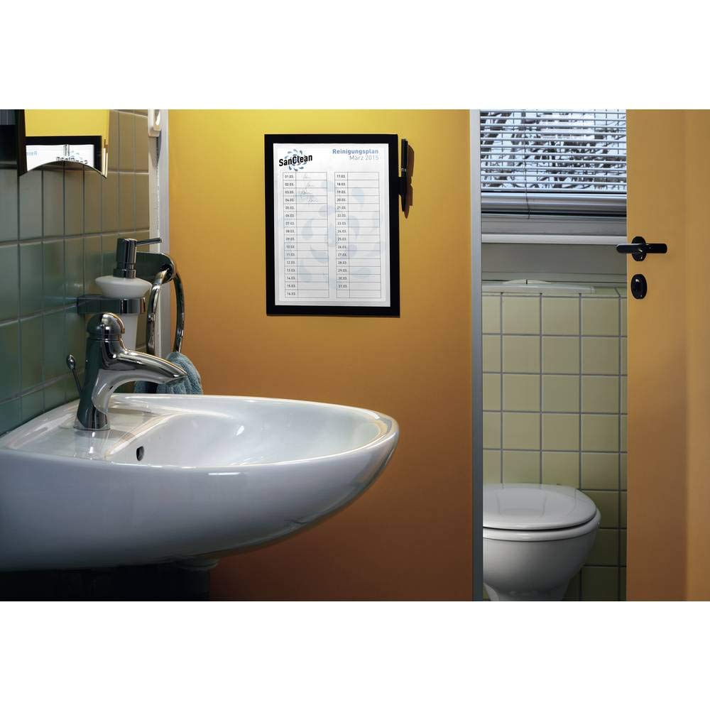 durable-duraframe-note-cadre-d-affichage-a4-magne9tique-noir-499301-avec-porte-s image 3