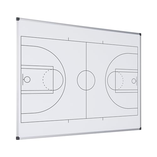 bi-office-maya-tableau-blanc-magn-tique-basketball-a4-acier-laqu-cadre-aluminium image 5
