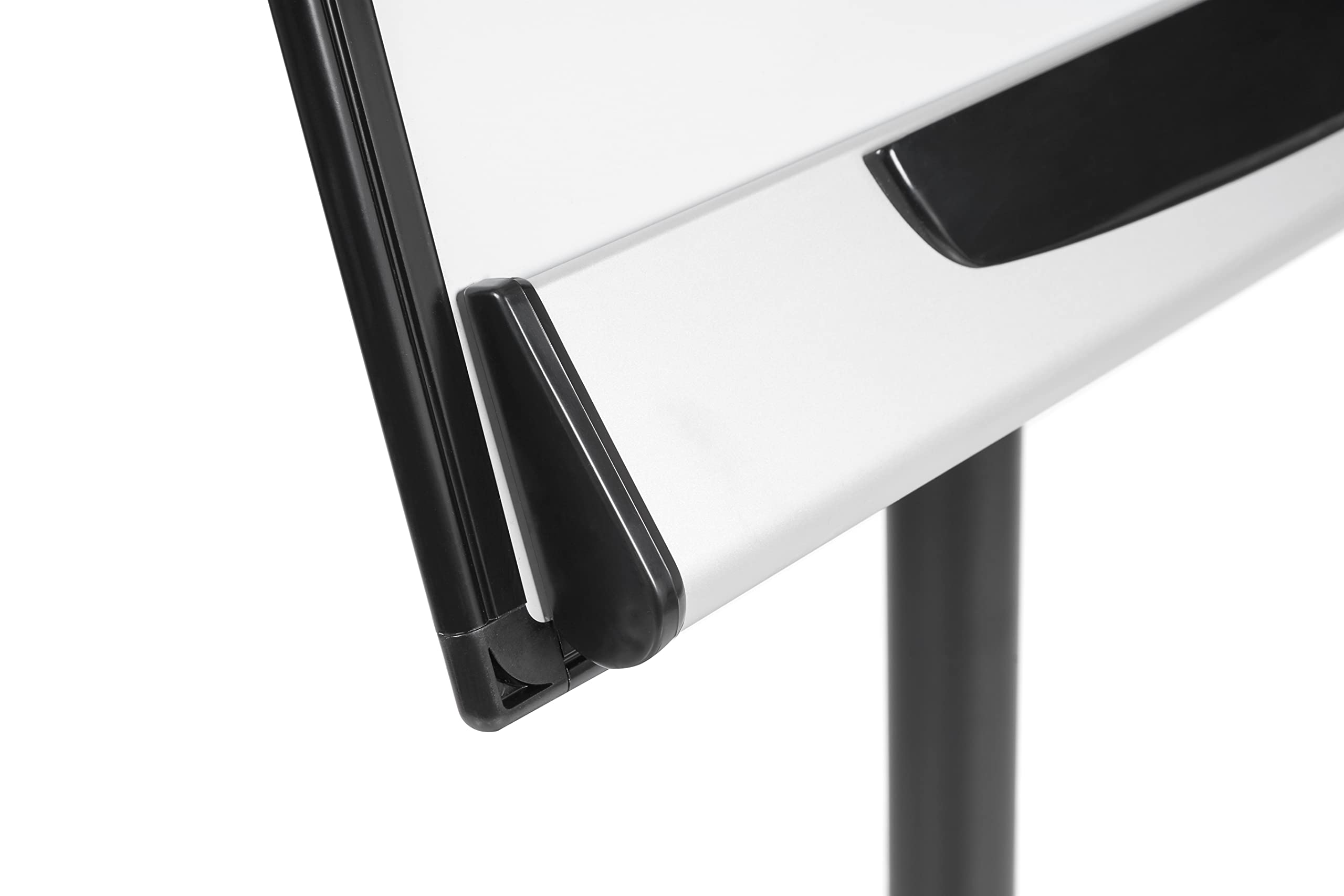 bi-office-design-chevalet-de-conf-rence-mobile-magn-tique-noir-70-x-100-cm image 8